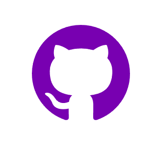Purple Github Logo